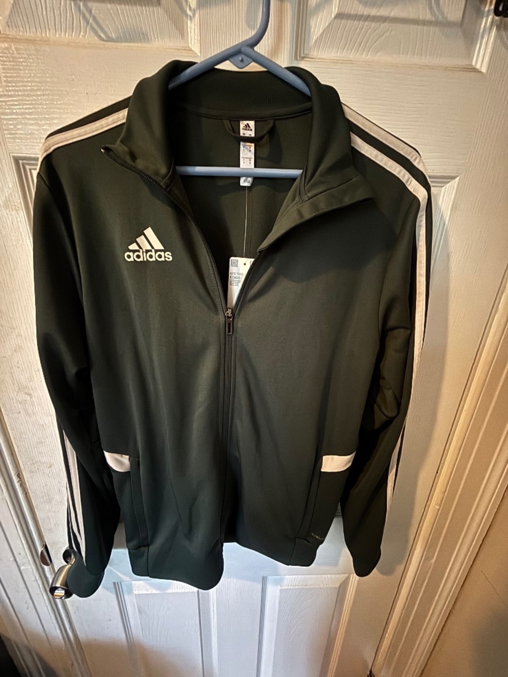 Adidas, Small, Dark Green Wind Breaker